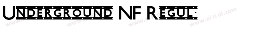 Underground NF Regul字体转换